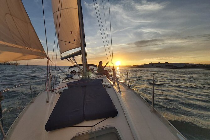 Lisbon Sunset Sailing with Portuguese Wine and History - Wine, blankets, and the feel aboard
