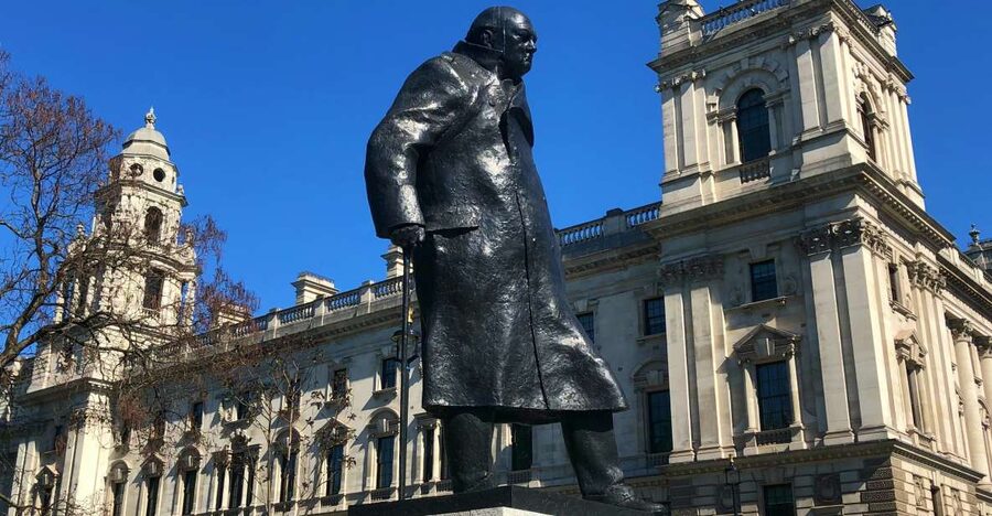London: London in WW2 and Churchill War Rooms Entrance - Churchill’s War Rooms: from public monuments to private command