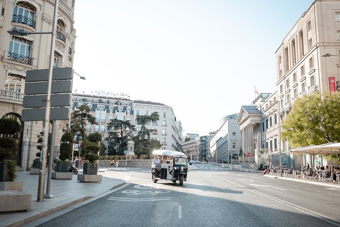 Madrid Historical Tour with Local Guide in Eco Tuk Tuk Private - The covered market and Madrid’s everyday side