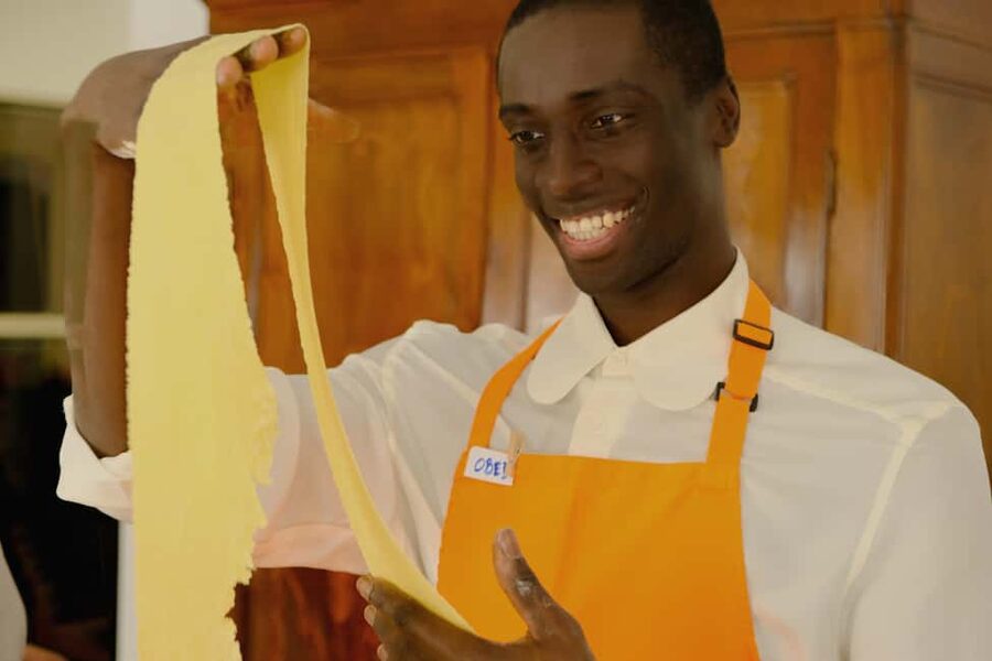 Milan: Fresh Pasta and Tiramisù Class in A Historical Home - Tagliatelle, tomato sauce, and the feel of fresh dough