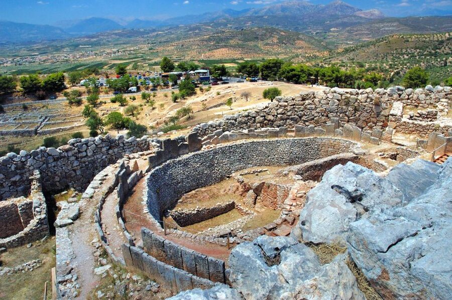 Mycenae Archaeological Site Ticket & optional SG audio tours - Entering through the Lion Gate