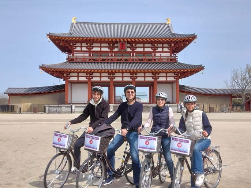 Nara: Bike Tour in Ancient Capital UNESCO World Heritage - Suzaku Gate, the ceremonial front door