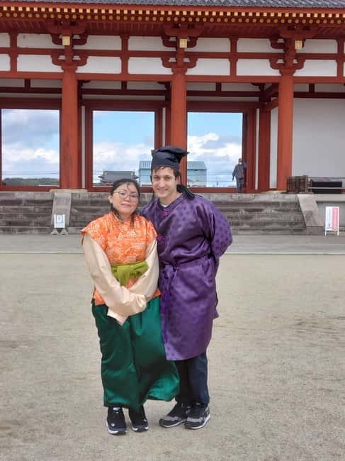 Nara: Bike Tour in Ancient Capital UNESCO World Heritage - Excavation remains in their original setting