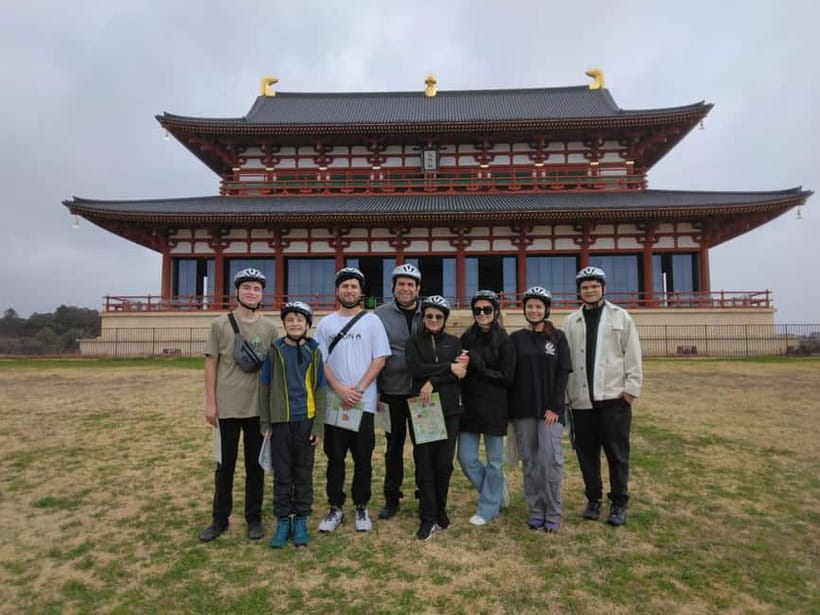 Nara: Bike Tour in Ancient Capital UNESCO World Heritage - The reconstructed audience hall