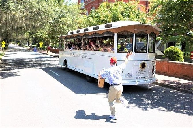 Narrated Historic Savannah Sightseeing Trolley Tour - Chippewa Square and Savannah’s movie fame