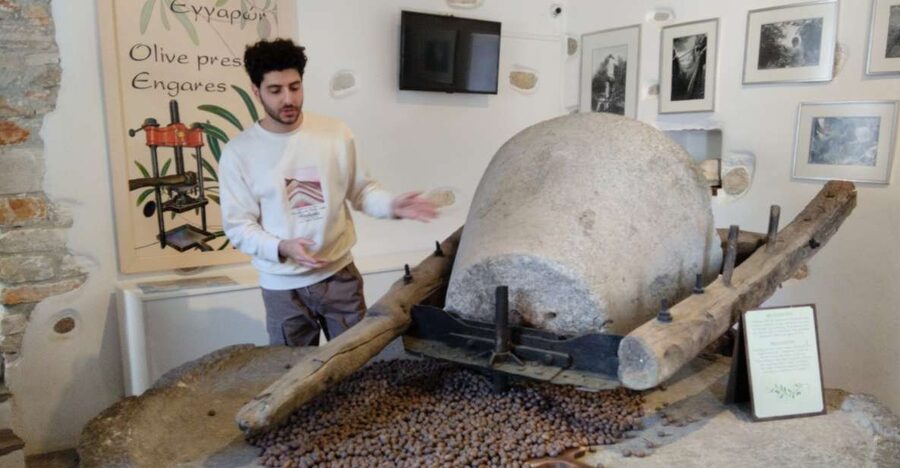 Naxos: Half-Day Guided History and Culture Sightseeing Tour - Damalas, olive groves, and a working pottery wheel