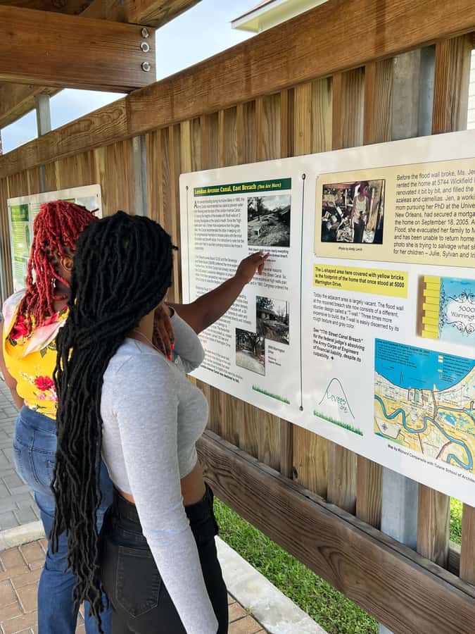 New Orleans: 9th Ward Hurricane Katrina History Tour - Seeing where the levees failed
