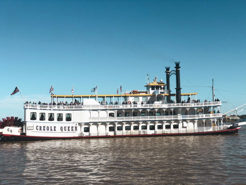 New Orleans: Creole Queen History Cruise with Optional Lunch - Key points to know before you book
