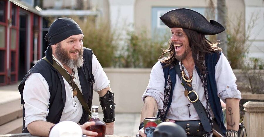 New Orleans, French Quarter: Pirate History Walking Tour - Walking through the French Quarter with a pirate theme