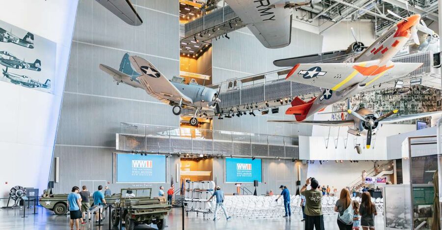 New Orleans: The National WWII Museum Ticket - Start with the Louisiana Memorial Pavilion