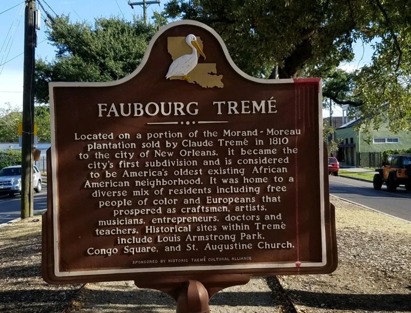 New Orleans: Tremé African American & Creole History Tour - Is $22 good value for 105 minutes?