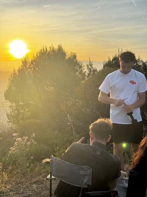 Nice: Sunset & Wine Tasting in a historic Land Rover - From Port Lympia to the hills above Nice