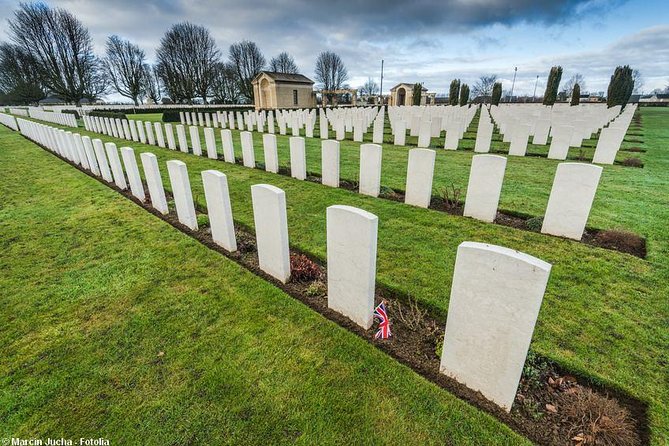 Normandy Battlefields Day Trip: Omaha, Sword & British Airborne Sector (A1B2) - Sword Beach and Ranville War Cemetery