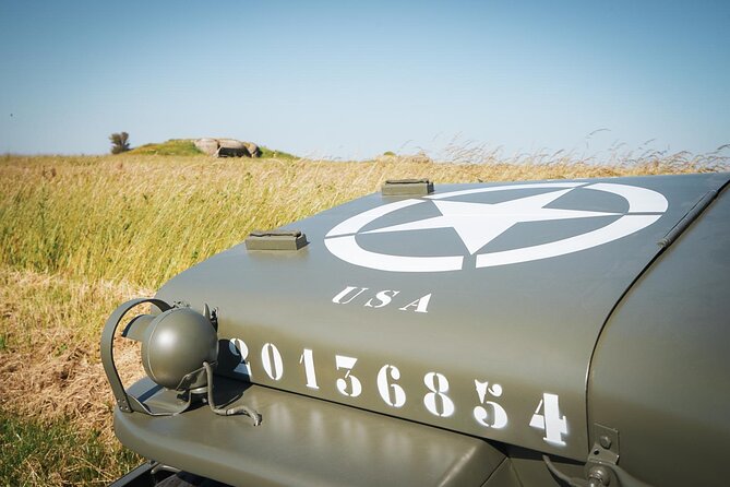 Normandy WW2 Classic Jeep Tour - Omaha Beach and WN 60