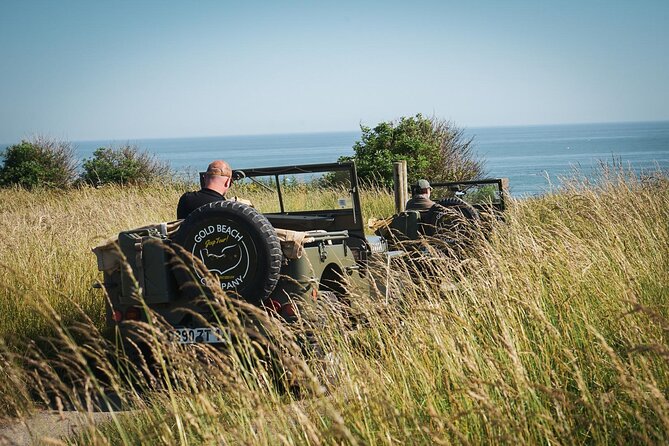 Normandy WW2 Classic Jeep Tour - Arromanches and the Mulberry Harbor story