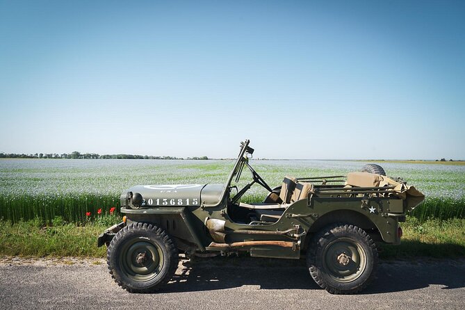Normandy WW2 Full Day Classic Jeep Tour - Omaha Beach, where the scale becomes personal