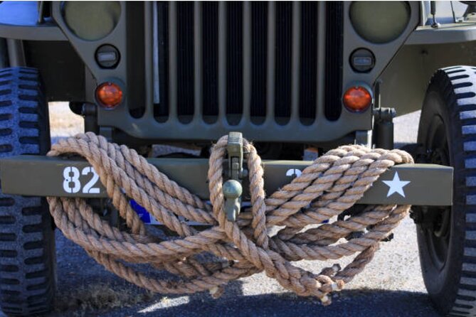 Normandy WW2 Full Day Classic Jeep Tour - The American Cemetery at Colleville-sur-Mer