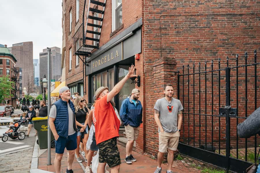 North End to Freedom Trail: Boston’s Food & History - Old City Hall and the bronze donkey