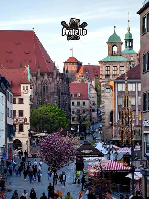 Nuremberg:Complete Tour! Castle/Old Town/World War history - The VIP minibus earns its place