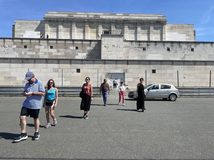 Nuremberg: World War II Tour with Hotel Pickup - Getting picked up and crossing Nuremberg