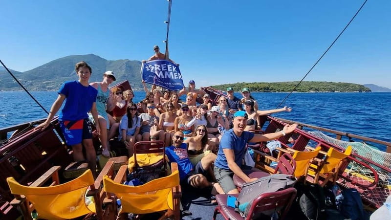 Nydri: Sailing Through History. Daily Cruise with Beach BBQ - Walking through Spartochori village