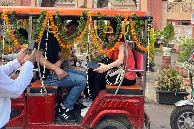 Old Delhi Walking Tour: Food, Culture & Spice Bazaars - A tuk-tuk ride through the old lanes