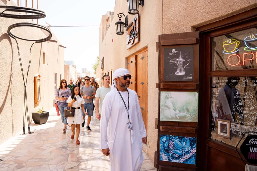 Old Dubai Historic Guided Tour: Creek, Street Food & Souks - Al Seef and the old lanes near Al Fahidi