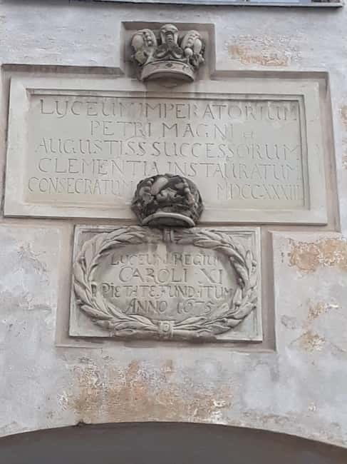 Old Riga in Italian: History&Legends - The cathedral, Three Brothers, and Swedish Gate
