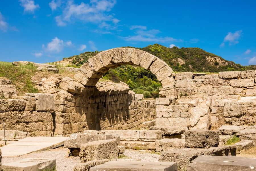 Olympia: Archaeological Site & Museum E-Ticket & Audio Guide - Beginning at the Gymnasium