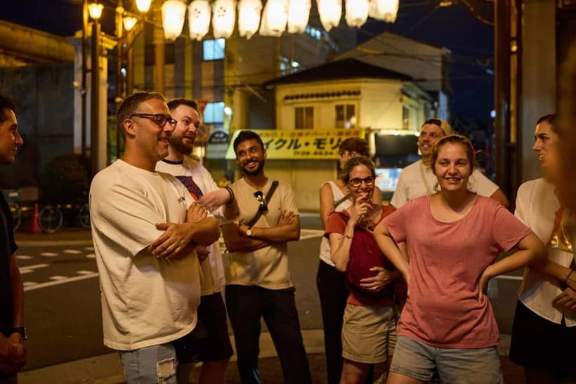 Osaka: Dark Side of Osaka Night Walking Tour - Finishing at Tsutenkaku Tower