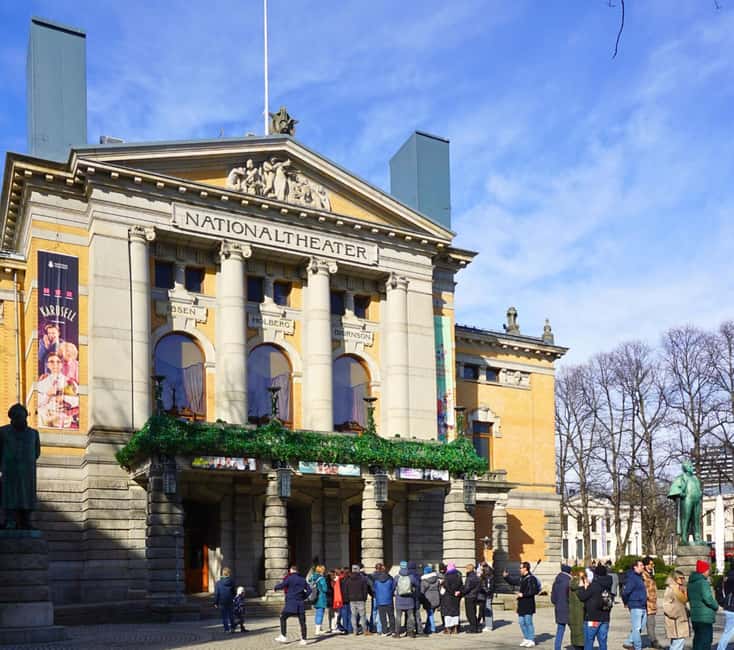 Oslo: Small Group History, Art & Secrets Tour - The waterfront view of Opera House and Munch Museum