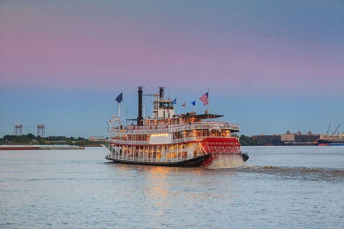 Paddlewheeler Creole Queen Historic Mississippi River Cruise - Key points to know before you book
