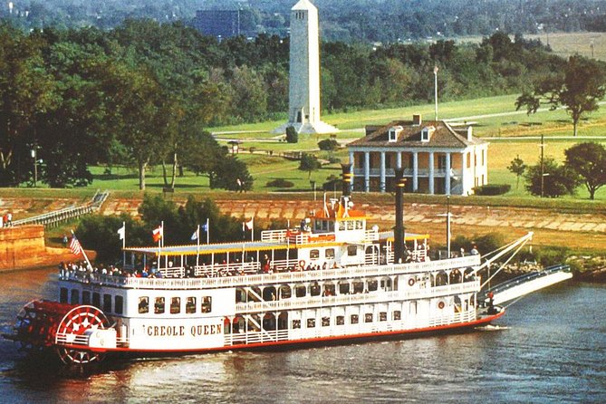Paddlewheeler Creole Queen Historic Mississippi River Cruise - What you see from the Creole Queen