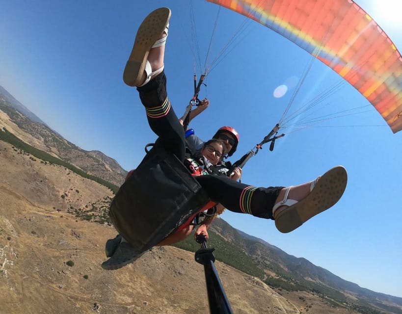 Pamukkale: Tandem Paragliding with Ancient Hierapolis Views - Flying above Pamukkale instead of simply looking at it