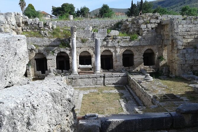 Paul"s Footsteps Ancient Corinth Biblical Tour - The Temple of Apollo and Ancient Corinth’s museum