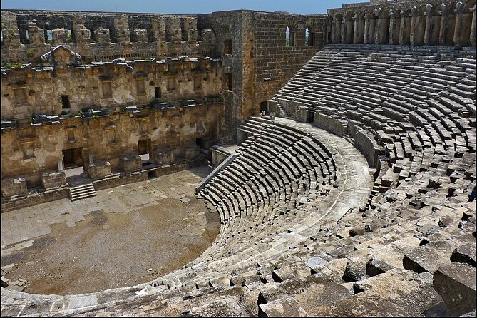 Perge Aspendos Side the Historical sites of Antalya - Lunch beside the Euromedon River