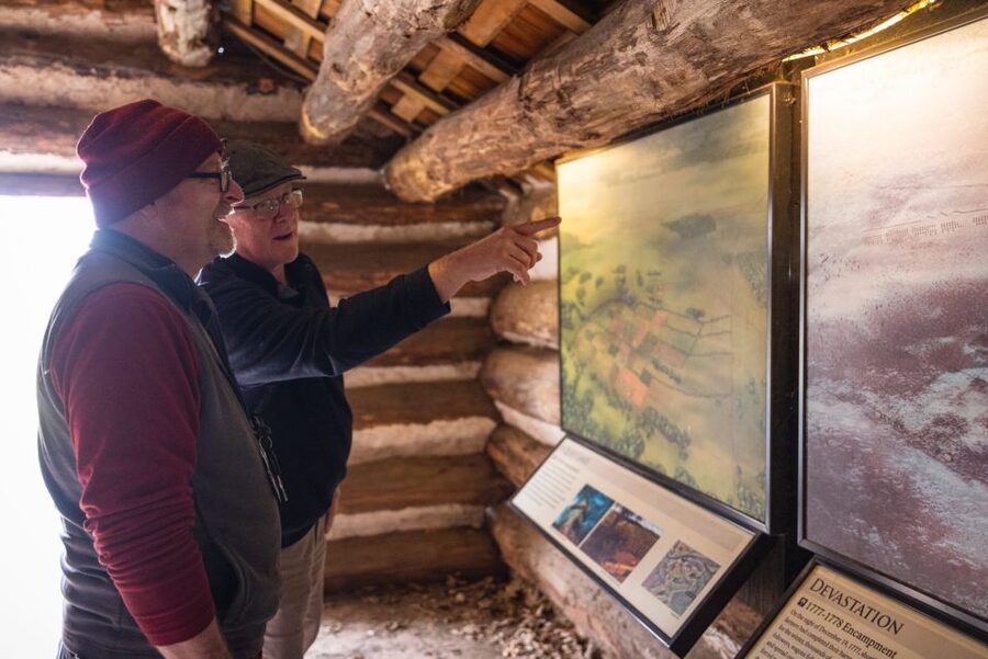 Philadelphia: Valley Forge National Historical Park Tour - Valley Forge Visitor Center and the first look at camp life