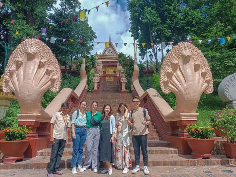 Phnom Penh Historical Sites Tour by Tuk Tuk - The Silver Pagoda and its sacred treasures