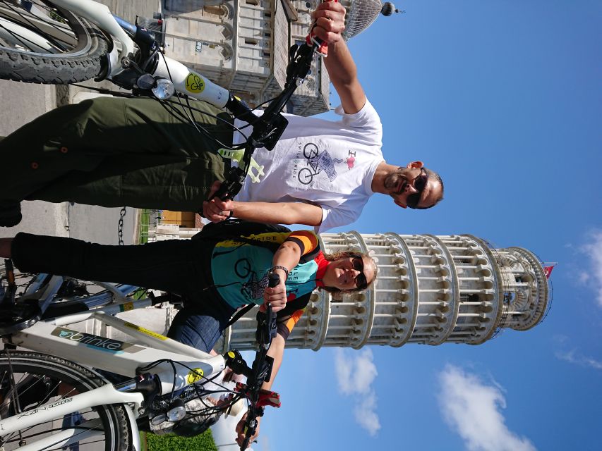 Pisa: Historic Center Tour by Bike Self-Guided - The Leaning Tower and Square of Miracles