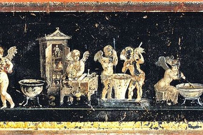 PompeiI Exclusive Tour with your Archaeologist in a Small Group - Baths, snack counters, and Roman daily life