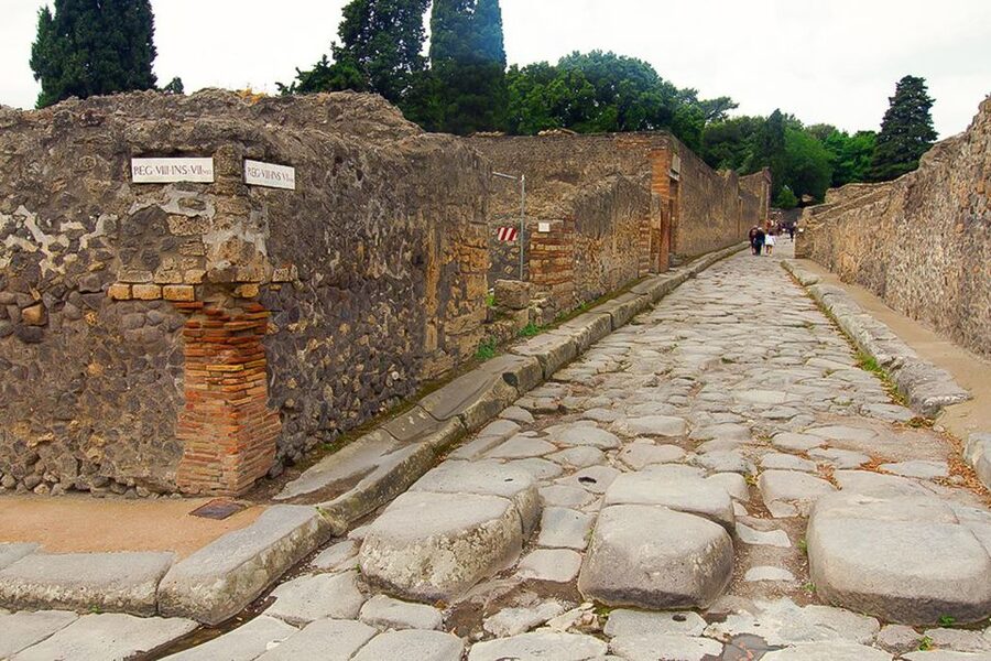 Pompeii: Skip-the-Line Guided Tour with Expert Archaeologist - Baths, villas, shops, and private homes