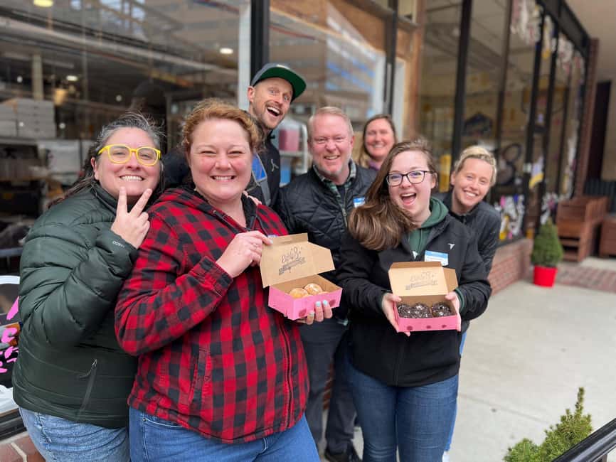 Portland: Walking Food Tour – Warm Donuts & History - The first walk: Old Port streets and donut origins