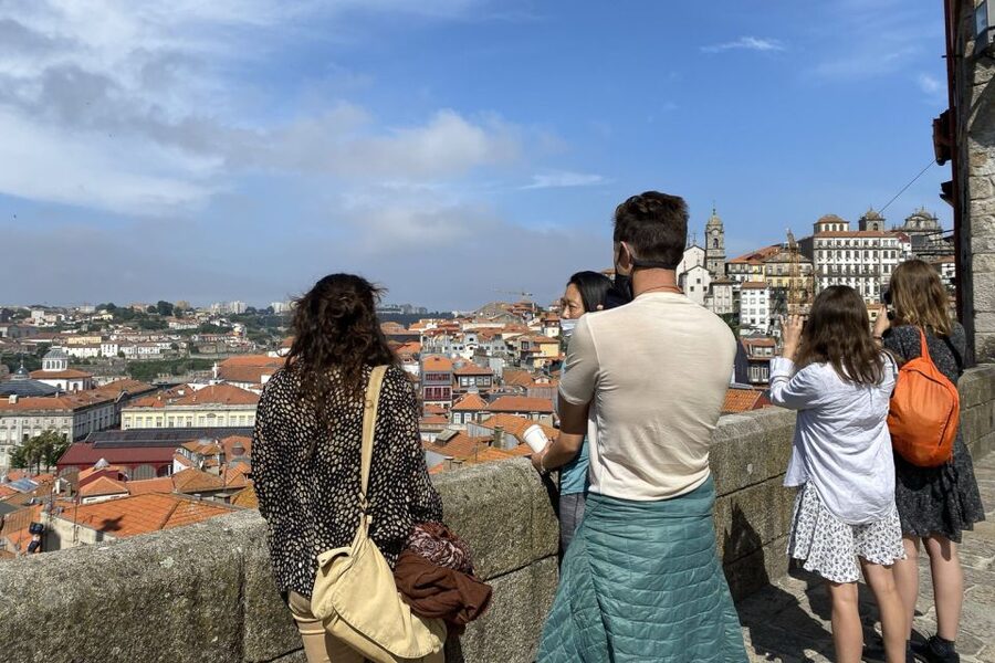Porto: Historical Center Walking Tour - Clérigos Tower and the city from above
