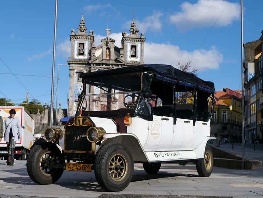 Porto: Private Tour of the Historic City in a Ford T Car - Gaia Quay and the Cálem Port tasting