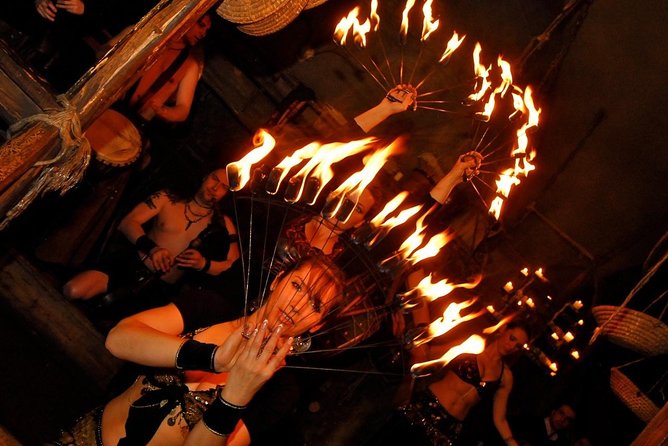 Prague 5 Courses Medieval Dinner and Live Performances - Entering Krčma U Pavouka in Prague’s Old Town