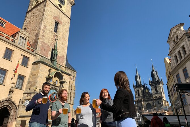 Prague Historic Pub Tour with Drinks Included - Timing, walking, and group size