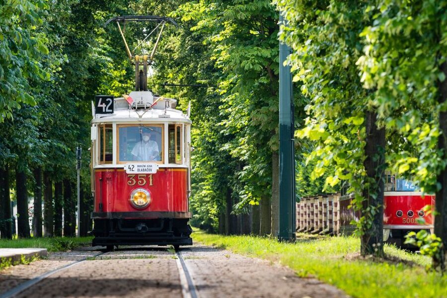 Prague: Hop-on Hop-Off Historical Tram Ticket for Line 42 - Malá Strana, the river, and the road toward Old Town