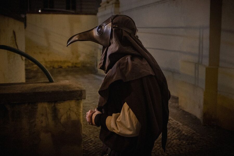 Prague: Plague Doctor Old Town History Walking Tour - From the Clementinum to Mariánské náměstí
