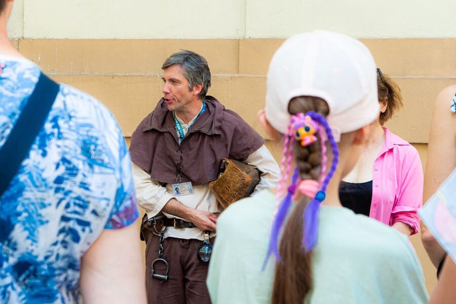 Prague: Plague Doctor Old Town History Walking Tour - Old Town Square with a darker story