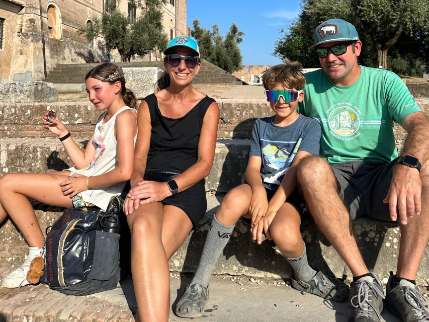 Private Colosseum & Ancient Rome Family Tour for Kids - Inside the arena, with stories children can follow